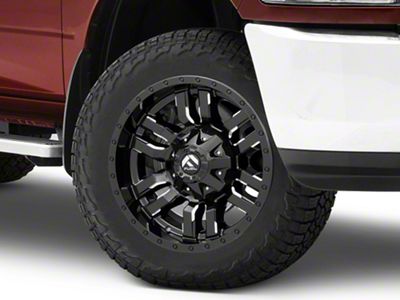 Fuel Wheels Sledge Gloss Black Milled 8-Lug Wheel; 20x9; 20mm Offset (10-18 RAM 2500)