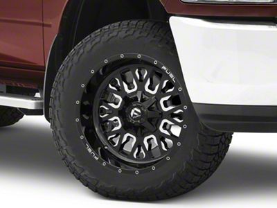 Fuel Wheels Stroke Gloss Black Milled 8-Lug Wheel; 20x10; -18mm Offset (10-18 RAM 2500)