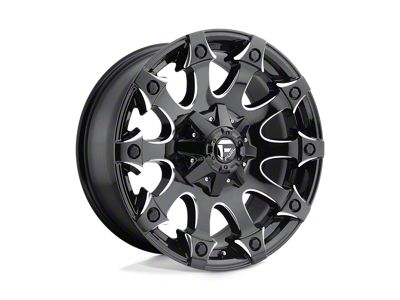 Fuel Wheels Typhoon Gloss Black 8-Lug Wheel; 22x10; -18mm Offset (10-18 RAM 2500)