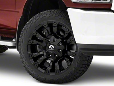 Fuel Wheels Vapor Matte Black 8-Lug Wheel; 22x10; -18mm Offset (10-18 RAM 2500)