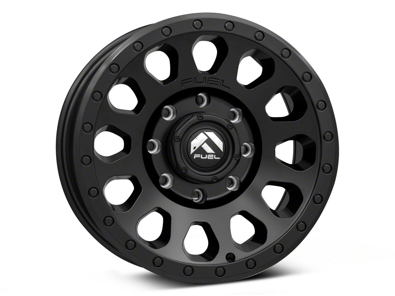 Fuel Wheels RAM 2500 Vector Matte Black 8-Lug Wheel; 18x9; 20mm