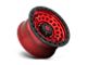 Fuel Wheels Zephyr Candy Red with Black Bead Ring 8-Lug Wheel; 20x9; 1mm Offset (10-18 RAM 2500)