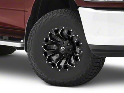 Fuel Wheels Assault Matte Black Milled 8-Lug Wheel; 17x9; 1mm Offset (10-18 RAM 3500 SRW)