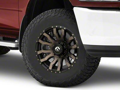Fuel Wheels Blitz Matte Black Double Dark Tint 8-Lug Wheel; 18x9; -12mm Offset (10-18 RAM 3500 SRW)