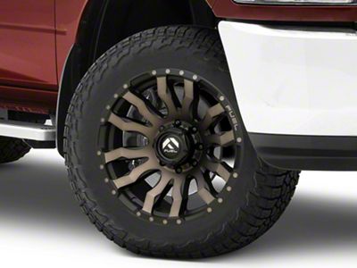 Fuel Wheels Blitz Matte Black Double Dark Tint 8-Lug Wheel; 20x9; 20mm Offset (10-18 RAM 3500 SRW)