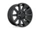 Fuel Wheels Contra Satin Black 8-Lug Wheel; 20x10; -18mm Offset (10-18 RAM 3500 SRW)
