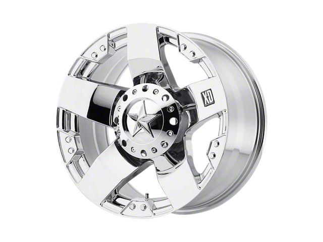 Fuel Wheels Hammer Chrome 8-Lug Wheel; 22x12; -44mm Offset (10-18 RAM 3500 SRW)