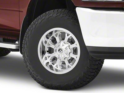 Fuel Wheels Krank Chrome 8-Lug Wheel; 17x9; 1mm Offset (10-18 RAM 3500 SRW)