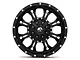 Fuel Wheels Krank Matte Black Milled 8-Lug Wheel; 18x9; 1mm Offset (10-18 RAM 3500 SRW)