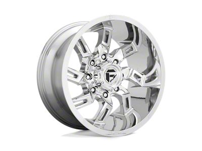 Fuel Wheels Lockdown Chrome 8-Lug Wheel; 20x10; -18mm Offset (10-18 RAM 3500 SRW)