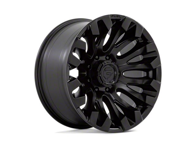 Fuel Wheels Quake Blackout 8-Lug Wheel; 20x10; -18mm Offset (10-18 RAM 3500 SRW)