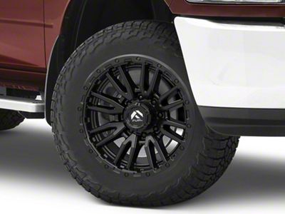 Fuel Wheels Rebel Matte Black 8-Lug Wheel; 20x9; 1mm Offset (10-18 RAM 3500 SRW)