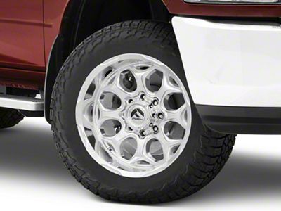 Fuel Wheels Scepter Polished Milled 8-Lug Wheel; 20x10; -18mm Offset (10-18 RAM 3500 SRW)