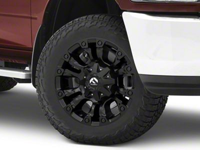 Fuel Wheels Vapor Matte Black 8-Lug Wheel; 20x10; -18mm Offset (10-18 RAM 3500 SRW)