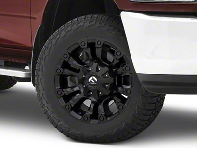 Fuel Wheels Vapor Matte Black 8-Lug Wheel; 20x9; 1mm Offset (10-18 RAM 3500 SRW)