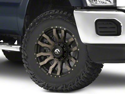 Fuel Wheels Blitz Matte Black Double Dark Tint 8-Lug Wheel; 18x9; 20mm Offset (11-16 F-250 Super Duty)