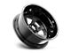 Fuel Wheels FF09D Matte Black Milled 8-Lug Wheel; 24x12; -50mm Offset (11-16 F-250 Super Duty)