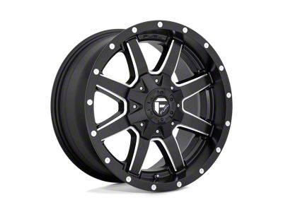 Fuel Wheels Maverick Matte Black Milled 8-Lug Wheel; 24x14; -75mm Offset (11-16 F-250 Super Duty)