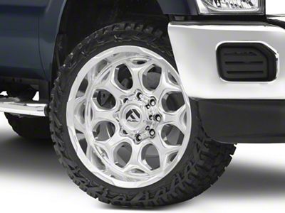Fuel Wheels Scepter Polished Milled 8-Lug Wheel; 22x12; -44mm Offset (11-16 F-250 Super Duty)