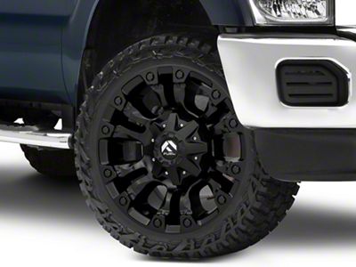 Fuel Wheels Vapor Matte Black 8-Lug Wheel; 22x10; -18mm Offset (11-16 F-250 Super Duty)