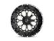 Fuel Wheels Crush Gloss Machined Double Dark Tint 8-Lug Wheel; 22x12; -44mm Offset (11-16 F-350 Super Duty SRW)