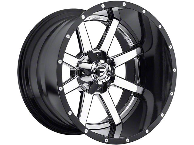 Fuel Wheels Maverick Chrome 8-Lug Wheel; 22x14; -70mm Offset (11-16 F-350 Super Duty SRW)