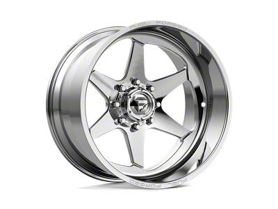 Fuel Wheels Sift Polished 8-Lug Wheel; Left Directional; 22x11; 0mm Offset (11-16 F-350 Super Duty SRW)