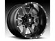 Fuel Wheels Maverick Matte Black Milled 8-Lug Wheel; 22x10; 10mm Offset (11-14 Sierra 2500 HD)
