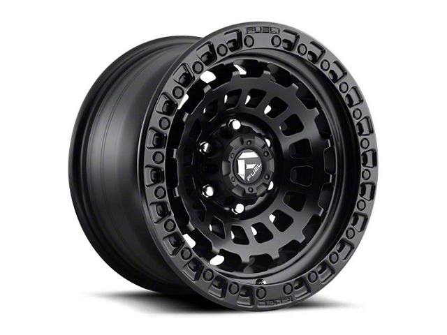 Fuel Wheels Zephyr Matte Black 8-Lug Wheel; 20x10; -18mm Offset (11-14 Sierra 3500 HD SRW)