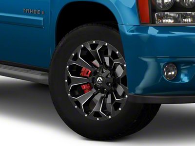 Fuel Wheels Assault Matte Black Milled 6-Lug Wheel; 20x9; 35mm Offset (14-18 Sierra 1500)