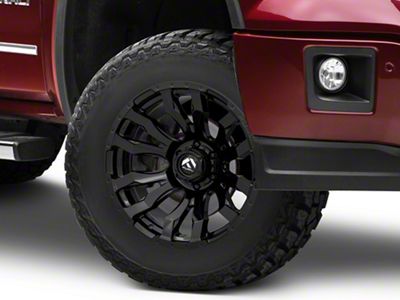 Fuel Wheels Blitz Gloss Black 6-Lug Wheel; 18x9; 1mm Offset (14-18 Sierra 1500)