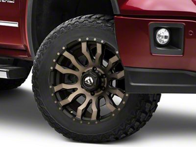 Fuel Wheels Blitz Matte Black Double Dark Tint 6-Lug Wheel; 20x10; -18mm Offset (14-18 Sierra 1500)