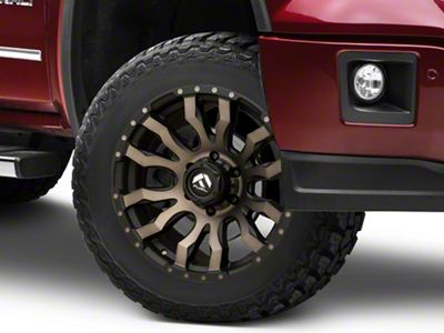 Fuel Wheels Blitz Matte Black Double Dark Tint 6-Lug Wheel; 20x9; 0mm Offset (14-18 Sierra 1500)