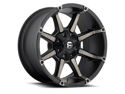 Fuel Wheels Coupler Matte Black Double Dark Tint 6-Lug Wheel; 18x9; 19mm Offset (14-18 Sierra 1500)