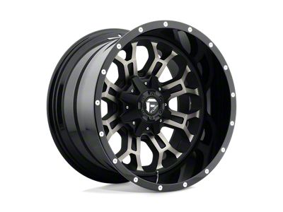 Fuel Wheels Crush Gloss Machined Double Dark Tint 6-Lug Wheel; 20x9; 19mm Offset (14-18 Sierra 1500)