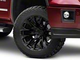 Fuel Wheels Flame Blackout 6-Lug Wheel; 20x9; 20mm Offset (14-18 Sierra 1500)
