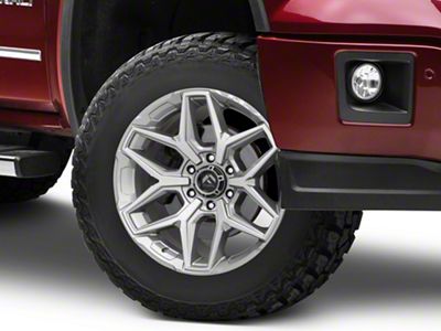 Fuel Wheels Flux Platinum 6-Lug Wheel; 18x9; 20mm Offset (14-18 Sierra 1500)