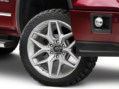 Fuel Wheels Flux Platinum 6-Lug Wheel; 22x9.5; 20mm Offset (14-18 Sierra 1500)