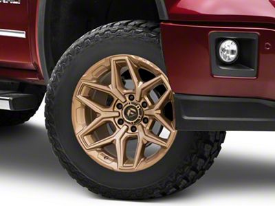 Fuel Wheels Flux Platinum Bronze 6-Lug Wheel; 18x9; 20mm Offset (14-18 Sierra 1500)