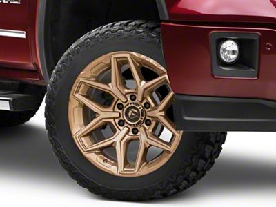 Fuel Wheels Flux Platinum Bronze 6-Lug Wheel; 20x9; 20mm Offset (14-18 Sierra 1500)