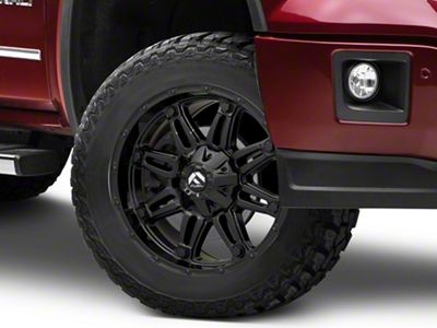 Fuel Wheels Hostage Gloss Black 6-Lug Wheel; 20x9; 20mm Offset (14-18 Sierra 1500)