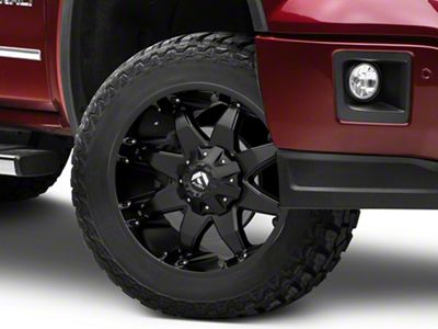 Fuel Wheels Octane Matte Black 6-Lug Wheel; 20x9; -12mm Offset (14-18 Sierra 1500)