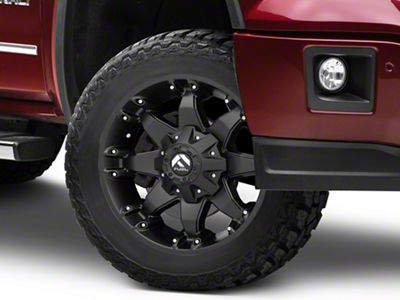 Fuel Wheels Octane Matte Black 6-Lug Wheel; 20x9; 1mm Offset (14-18 Sierra 1500)