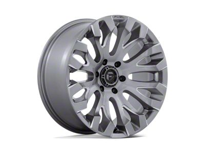 Fuel Wheels Quake Platinum 6-Lug Wheel; 20x9; 1mm Offset (14-18 Sierra 1500)