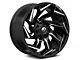 Fuel Wheels Reaction Gloss Black Milled 6-Lug Wheel; 20x10; -18mm Offset (14-18 Sierra 1500)