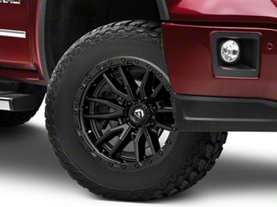 Fuel Wheels Rebel Matte Black 6-Lug Wheel; 18x9; 1mm Offset (14-18 Sierra 1500)