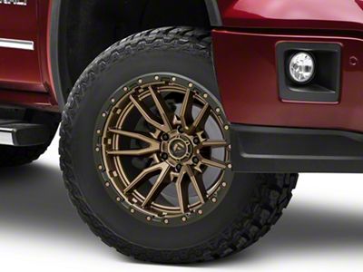 Fuel Wheels Rebel Matte Bronze 6-Lug Wheel; 18x9; 1mm Offset (14-18 Sierra 1500)