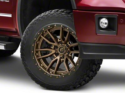 Fuel Wheels Rebel Matte Bronze 6-Lug Wheel; 20x10; -18mm Offset (14-18 Sierra 1500)