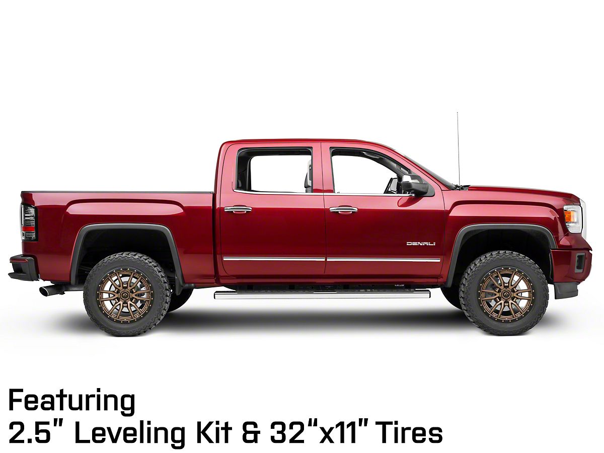 Fuel Wheels Sierra 1500 Rebel Matte Bronze 6-Lug Wheel; 20x9; 1mm 