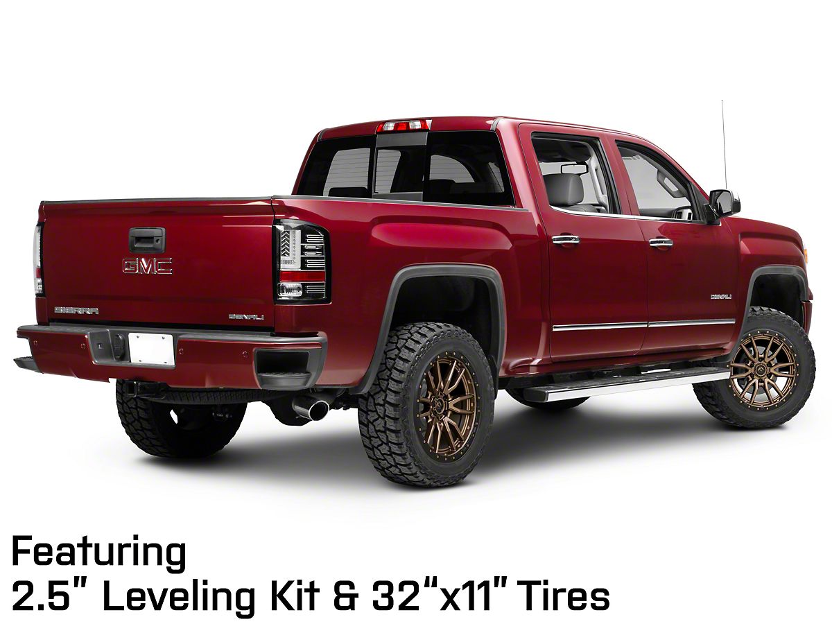 Fuel Wheels Sierra 1500 Rebel Matte Bronze 6-Lug Wheel; 20x9; 1mm 